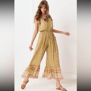 Spell & The Gypsy Collective Dahlia Jumpsuit Size M